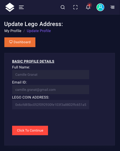 pantheratrade update lego coin address pantheratrade