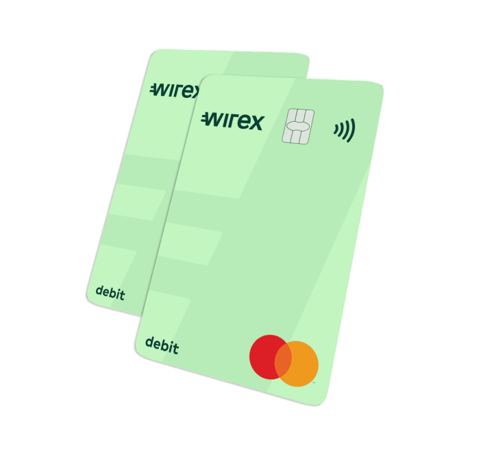 wirex kaart crypto