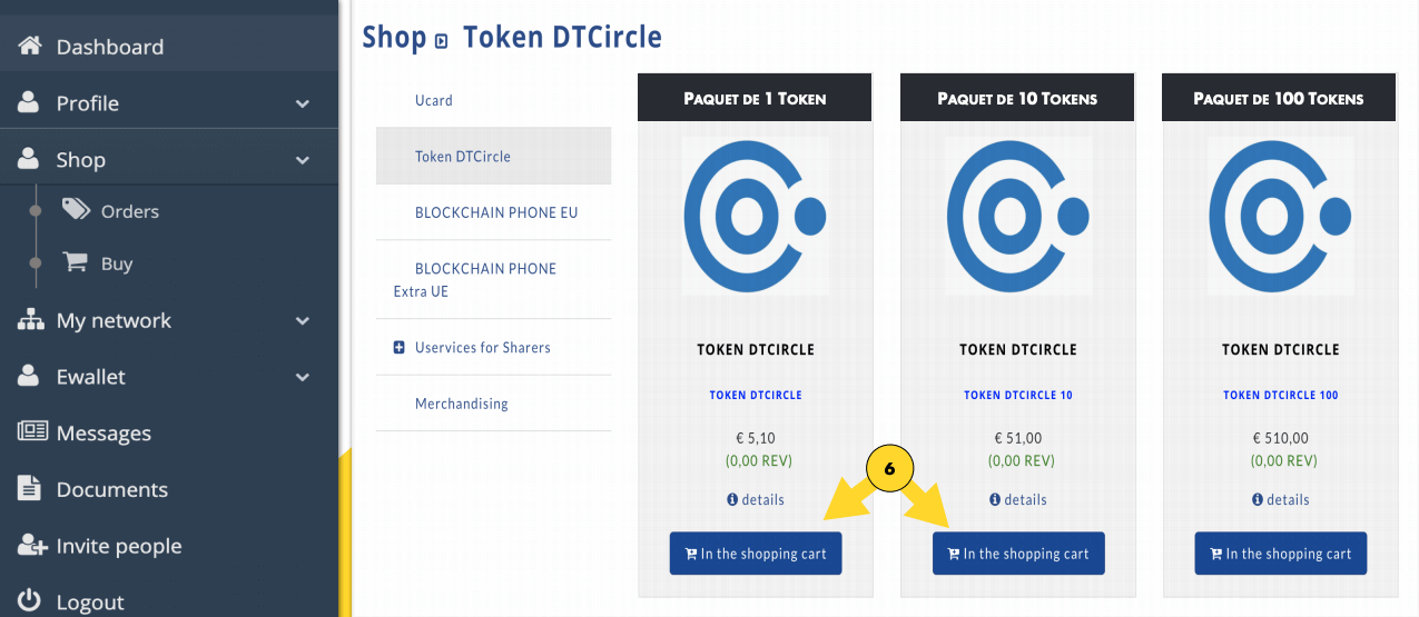 DTcircle CT circle Ushare
